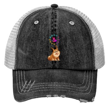 Discover Funny Dog Lover Horoscope Capricorn Zodiac Sign Trucker Hats