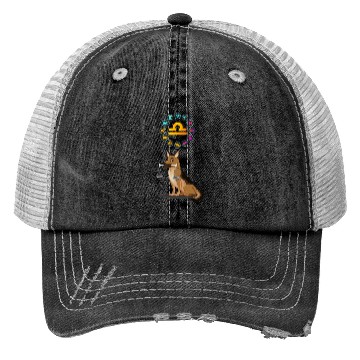 Discover Funny Dog Lover Horoscope Libra Zodiac Sign Cool Trucker Hats