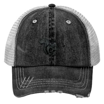 Discover Squirrel Playing Guitar Trucker Hats