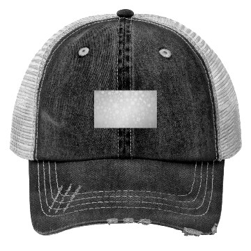 Discover Abstract Grey Snowflakes Pattern Trucker Hats