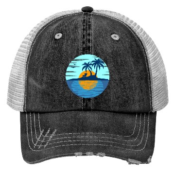 Discover Feeling The Summer Trucker Hats