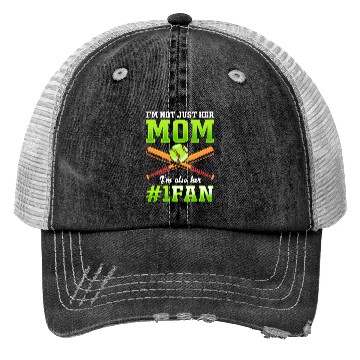 Discover Softball Fan Quotes For Proud Softball Mom Trucker Hats