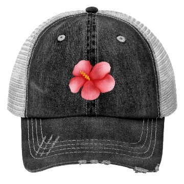 Discover Hibiscus flower Trucker Hats