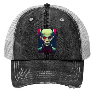 Discover Zombie Cyberpunk Trucker Hats