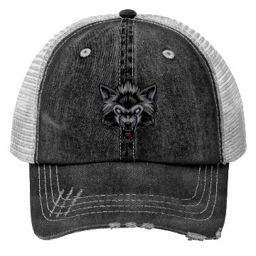 Discover Wolf Head Trucker Hats