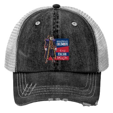 Discover Christopher Columbus day Trucker Hats