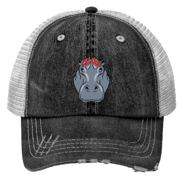Discover She is Hippo Trucker Hats