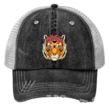 Discover Shi is Tiger Trucker Hats