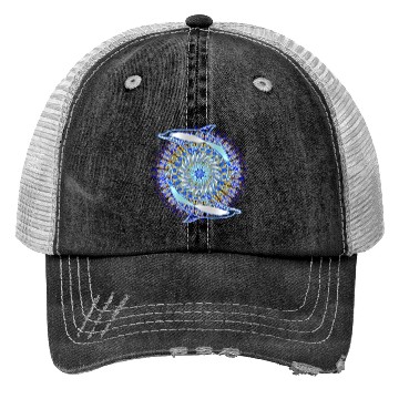 Discover Dolphin Kaleidoscope 10 Trucker Hats