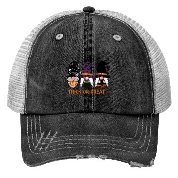 Discover trick or trsat, Halloween Trucker Hats