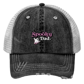 Discover Cute Spooky Dad Halloween Outfit Trucker Hats