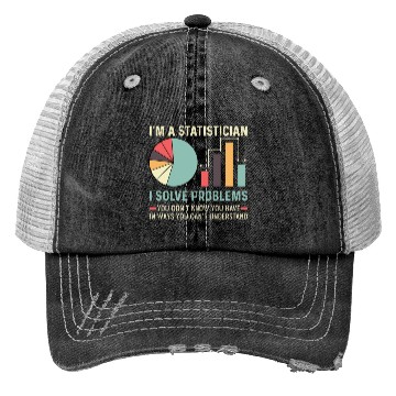 Discover I Solve Problems Math Teacher Gift Trucker Hats
