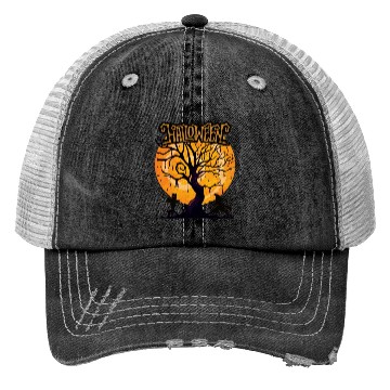 Discover The tree of blood that calls werewolf on a night Trucker Hats