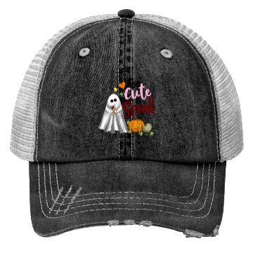 Discover Cute Ghost - Too cute to spook Trucker Hats