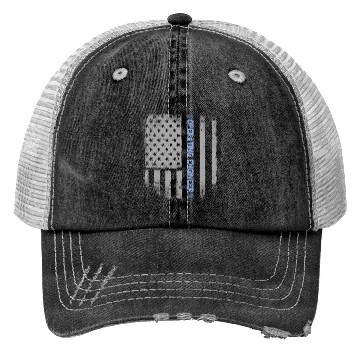 Discover Operating Engineer US Flag Trucker Hats