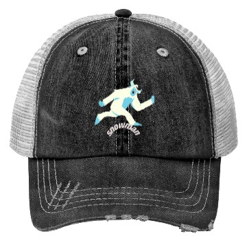 Discover snowman Trucker Hats