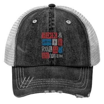 Discover rock music guitar player Trucker Hats