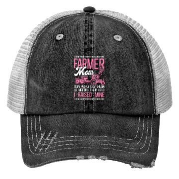 Discover Farming Farmer Mom Mother Tractor Trucker Hats