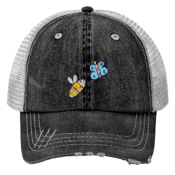 Discover Bees & Butterflies Trucker Hats