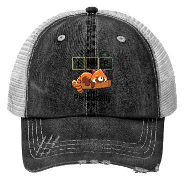 Discover I Nap Red Panda Trucker Hats