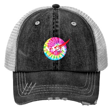 Discover NASA Tie Dye Trucker Hats
