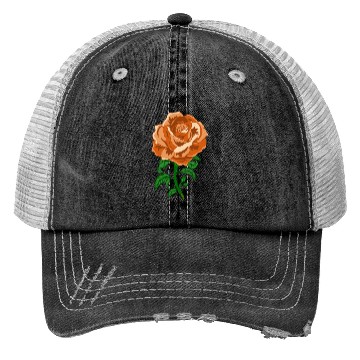 Discover Gardening Rose Trucker Hats