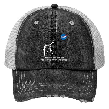 Discover NASA Explore The Endless Frontier Of Earth Space Trucker Hats