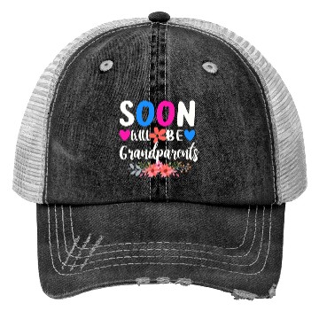 Discover We Will Soon Become Grandparents, Be Grandparents Trucker Hats