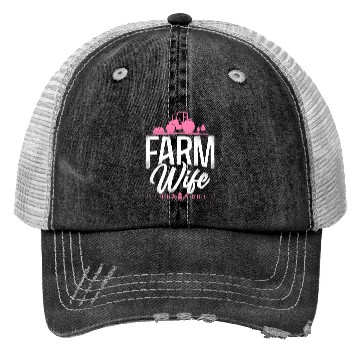 Discover Farming Farmer Wife Tractor Trucker Hats