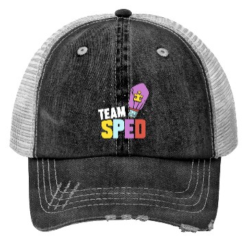 Discover Team Sped Special Education Teacher Awareness Trucker Hats
