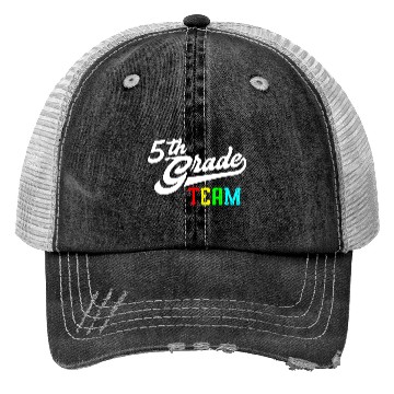 Discover 5Th Grade Team Baseball Style Teacher Team Trucker Hats