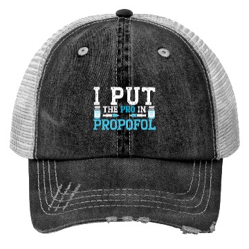 Discover Anesthesiologist Doctor Medicine Anesthesia Trucker Hats
