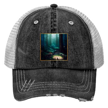 Discover Fantasy Forest Trucker Hats