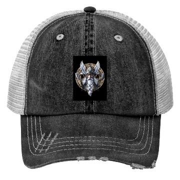 Discover Viking Warrior God Odin Trucker Hats