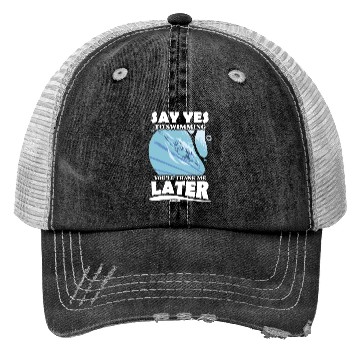 Discover To swim Trucker Hats