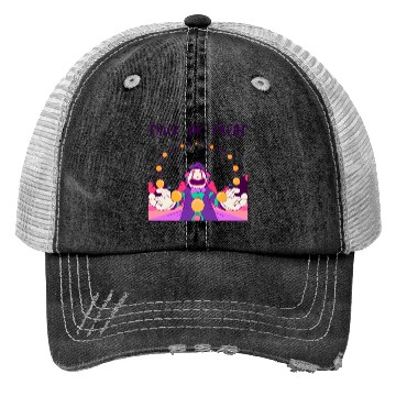 Discover trick or treat Trucker Hats