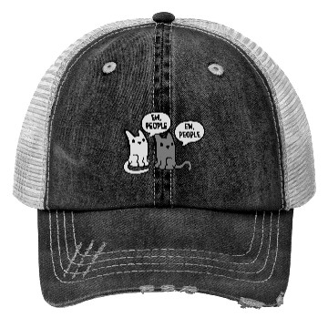 Discover pet cats ew people Trucker Hats