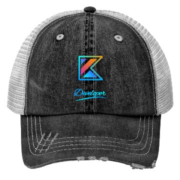 Discover kotlin developer | Unique design | programmer Trucker Hats