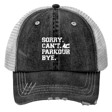 Discover Parkour Free Running Traceur Trucker Hats