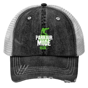 Discover Parkour Free Running Traceur Trucker Hats