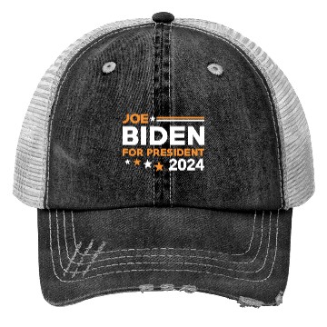 Discover Joe Biden For President 2024 Trucker Hats