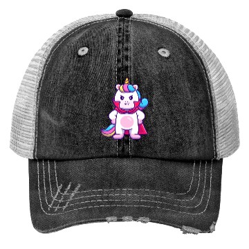 Discover Unicorn Vampire - Halloween Trucker Hats