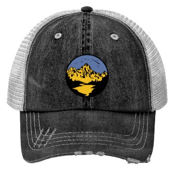 Discover Nature Lover Midnight Sky Hiking Camping Outdoor Trucker Hats