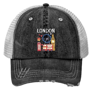 Discover London Trucker Hats