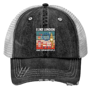 Discover London Trucker Hats