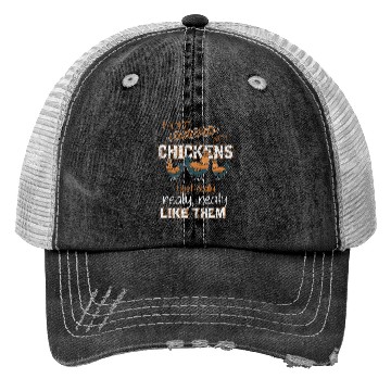 Discover Farmer Farm Animal Chicken Trucker Hats