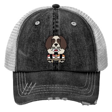 Discover Sushi Lover Shih Tzu Trucker Hats