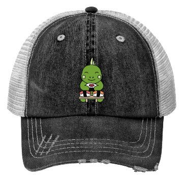 Discover Sushi Lover Iguana Trucker Hats