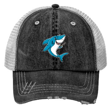 Discover Teacher shark .. school student lessons enrollment Trucker Hats