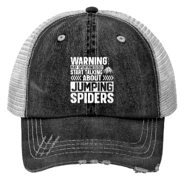 Discover Pet Collections Lifestyle Exotic Jumping Spiders Trucker Hats